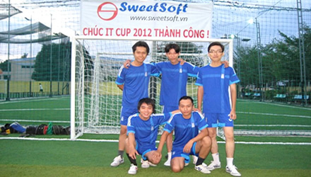 SweetSoft tham gia giải bóng đá IT Cup 2012