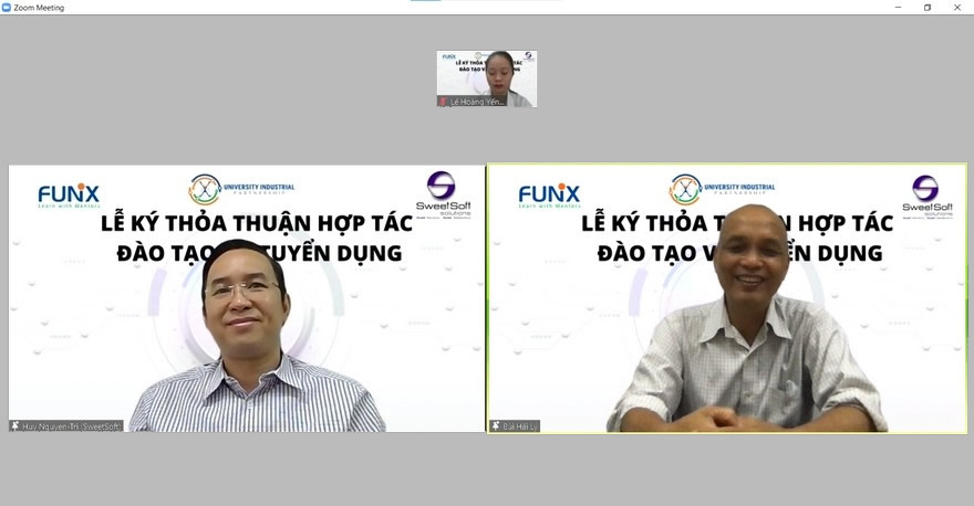 SweetSoft ký thỏa thuận hợp tác cùng FUNiX