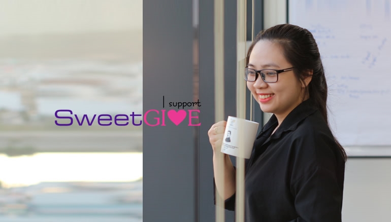 Hãy san sẻ và cho đi sự ngọt ngào như SweetGive bởi vì cho đi là còn mãi!