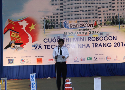 Công ty SweetSoft hân hạnh trài trợ cuộc thi Mini Robocon và Techshow Nha Trang 2016