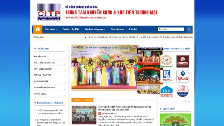 Trung tâm khuyến công và xúc tiến thương mại Khánh Hòa