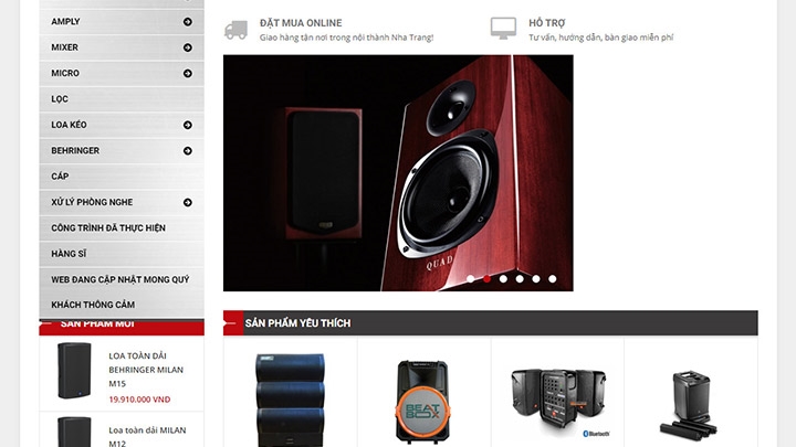 Website Điện máy Hàm Tân