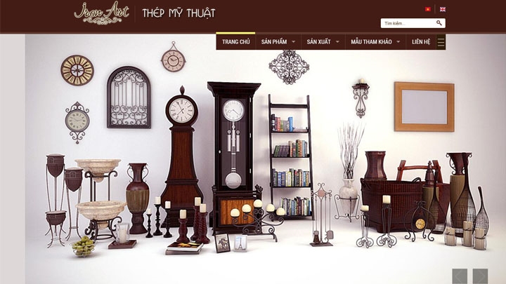Website Công ty Thép Mỹ Thuật