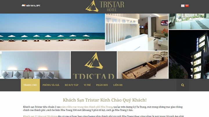 Website Tristar Hotel